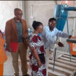 Dr Kihwele explains how the Sanku dosifier works